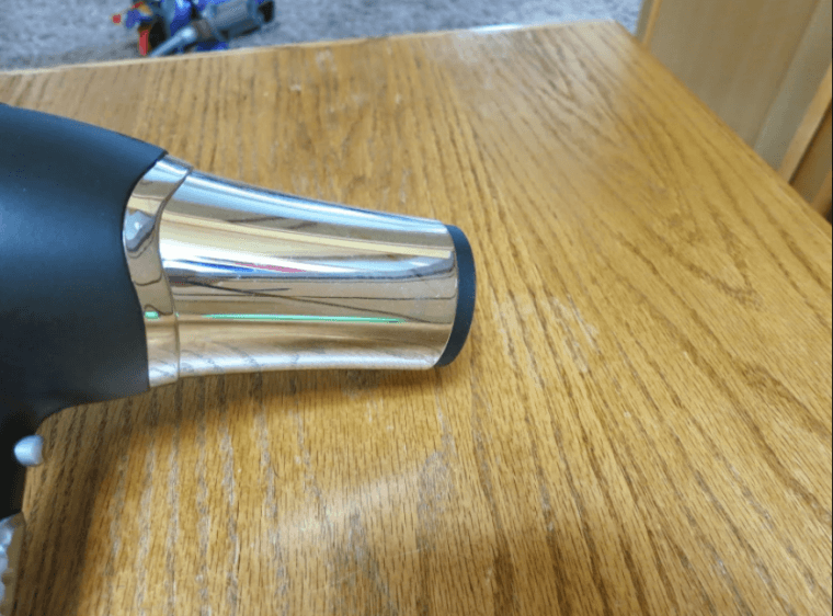 Use A Hairdryer To Remove Water Rings From Wooden Surfaces