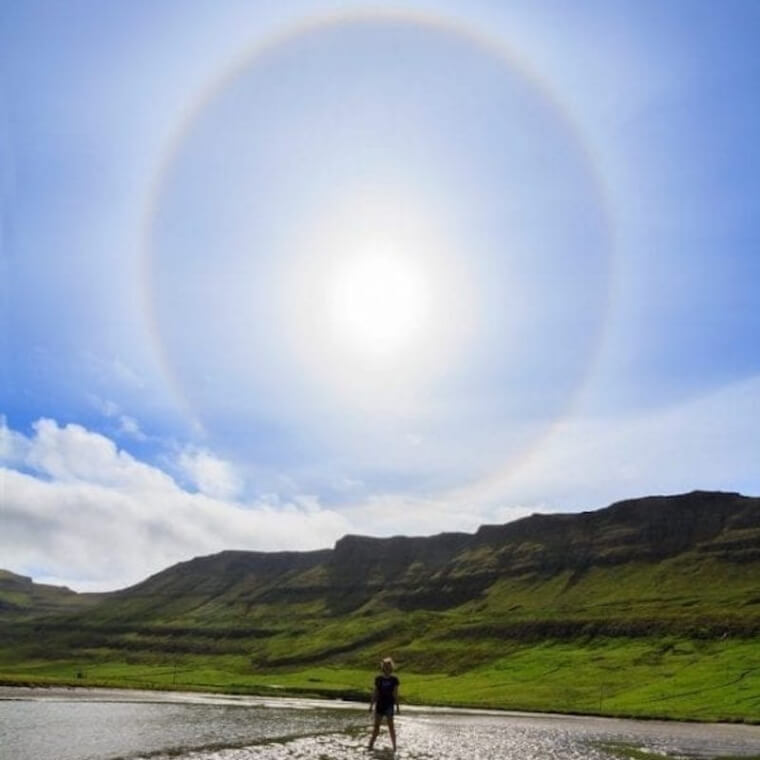 You Could Predict The Weather With The Ring Around The Sun