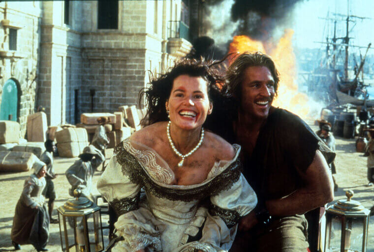 Geena Davis in "Cutthroat Island" - Killed His Career