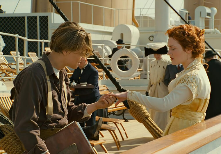 Titanic (1997) – Jack Giving Up the Door
