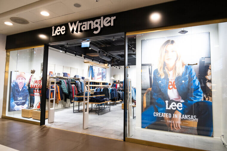 Lee and Wrangler