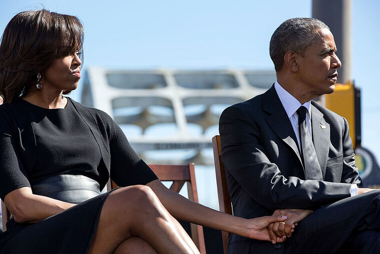 Barack and Michelle Obama