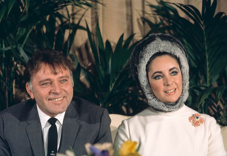 Elizabeth Taylor and Richard Burton