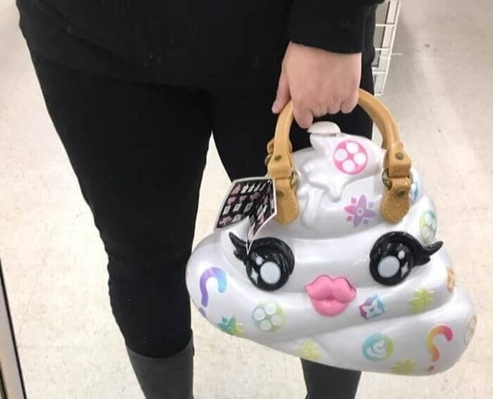 Toy, Purse, And Fashion Disaster Rolled Into One Accessory