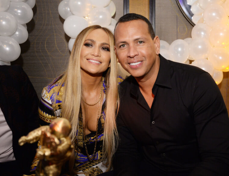 Jennifer Lopez And Alex Rodriguez
