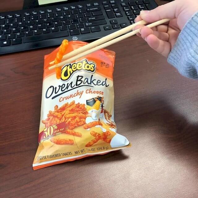 Keep the Cheese off Your Fingers