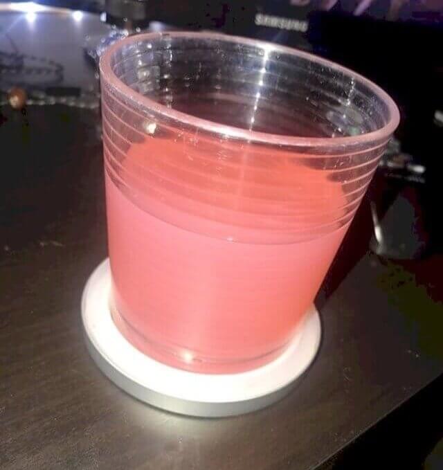 A Coaster Made From a Candle Lid