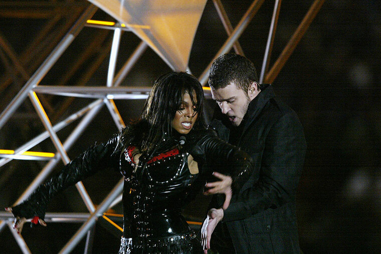 Janet Jackson’s Wardrobe Malfunction (2004)