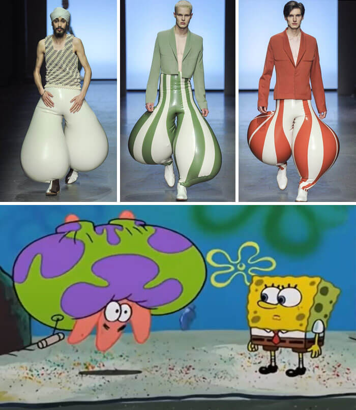 Inflatable Pants Are All The Rage In Bikini Bottom