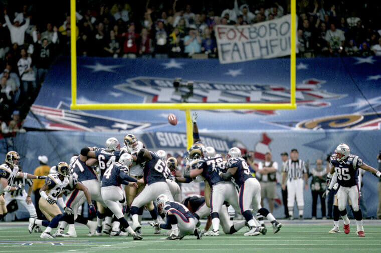 The Rams’ Defensive Holding in Super Bowl XXXVI (2002)