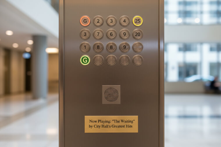City Hall Elevator Music With Suspicious Playlists