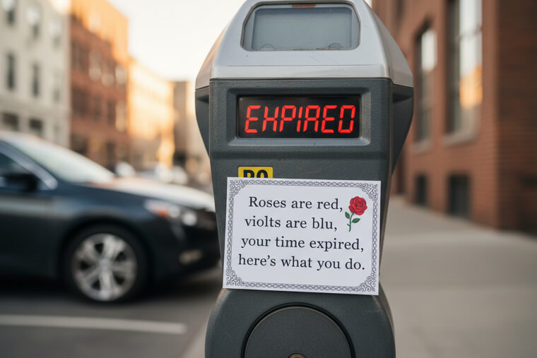 Parking Meter Poetry