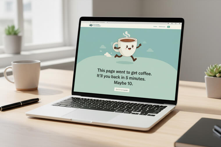 Municipal Website Error Pages With Personality