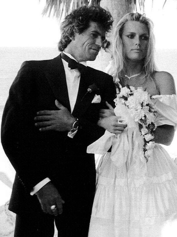 Keith Richards & Patti Hansen (1983): The Rolling Stone Married His Muse on His 40th Birthday in a Cabo San Lucas Celebration