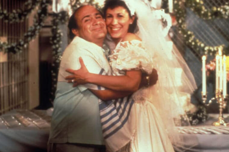 Danny DeVito and Rhea Perlman, 1982: The "Lunch Break" Wedding Where the Couple Finally Said "I Do" After 11 Years of Living Together