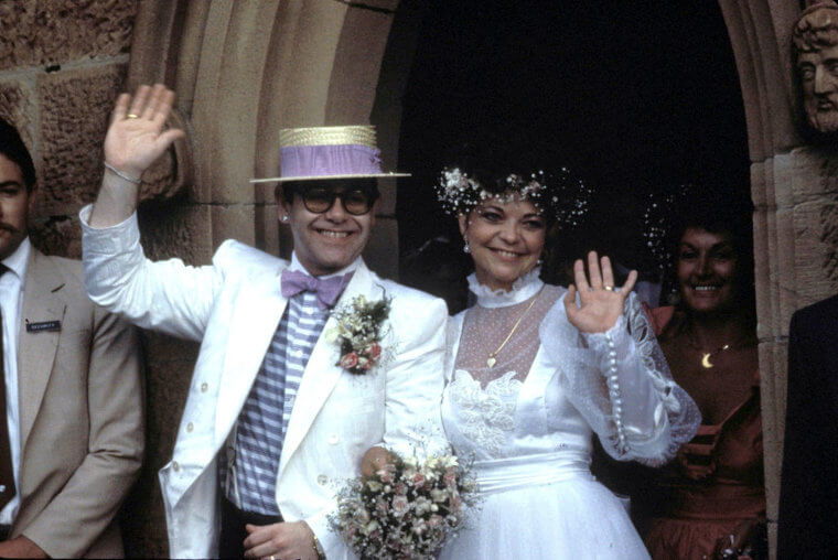 Renata Blauel and Elton John, 1984: The Wedding That Allegedly Attempted to Silence the Rumors About the Star