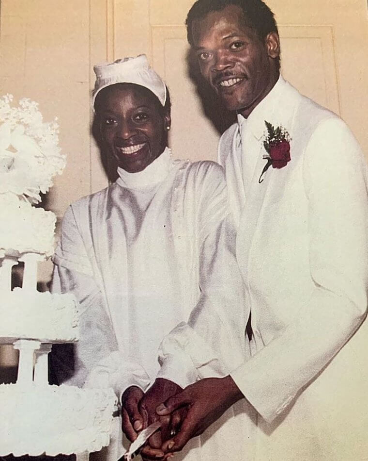 Samuel L. Jackson and LaTanya Richardson, 1980: The Groom Wore a Suit Borrowed From a Friend