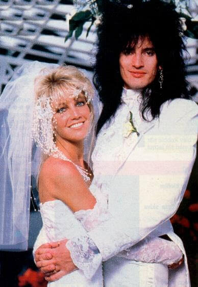 Tommy Lee and Heather Locklear, 1986: The Groom Chewed Gum Throughout the Vows