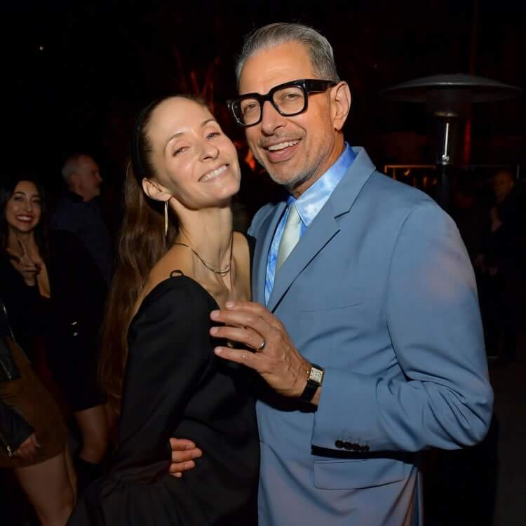 The Gym-Based Meet-Cute and a 31-Year Age Gap: Jeff Goldblum (60) and Emilie Livingston (29)