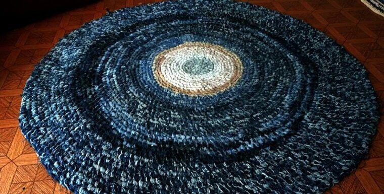 Braided Oval Rugs on Hardwood Floors