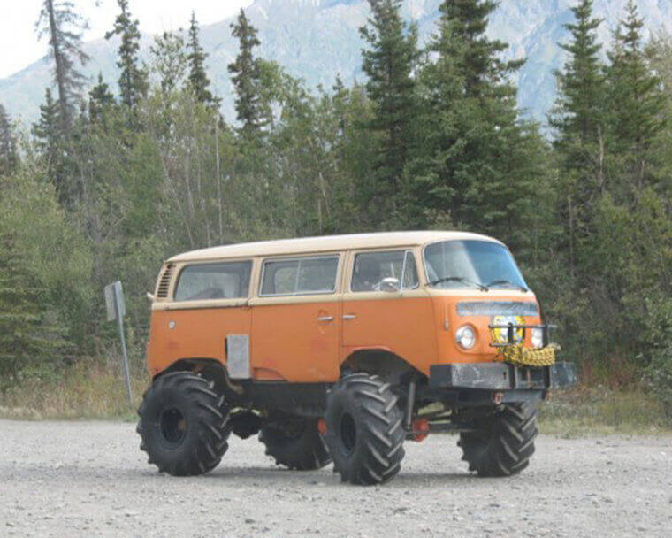 Volkswagen Van Meets Monster Truck Madness