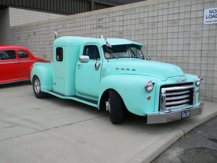 Turquoise Transformation on Wheels
