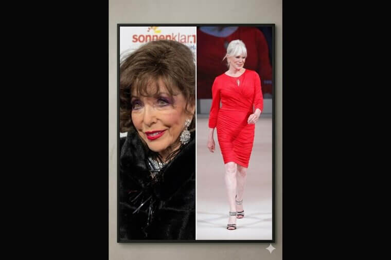 Joan Collins & Linda Evans: These rivals reportedly shared laughs over their famous fountain fights