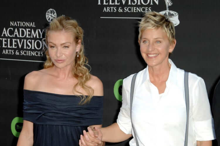 Love at First Sight (and a Long Wait): Ellen DeGeneres (46) and Portia De Rossi (31) - 15 Year Difference