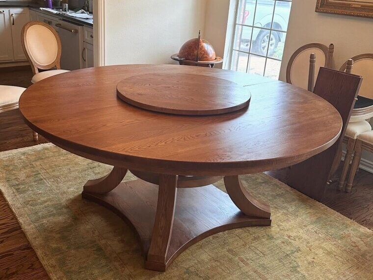The Handy Lazy Susan on Tables