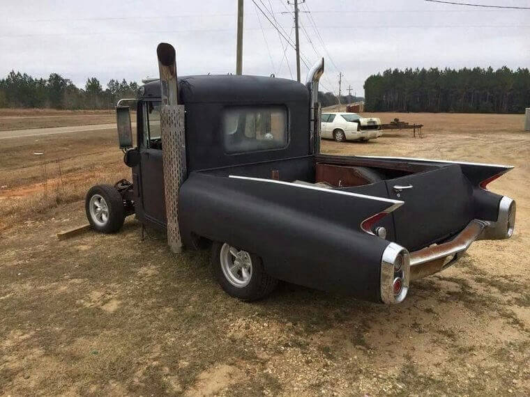 Classic Car Meets Pickup Truck Hybrid