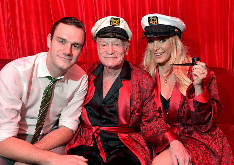 Hugh Hefner: Eternity Spent Next To Marilyn Monroe