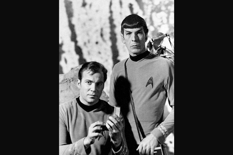 Leonard Nimoy & William Shatner: Leonard was the best man at William’s wedding in real life