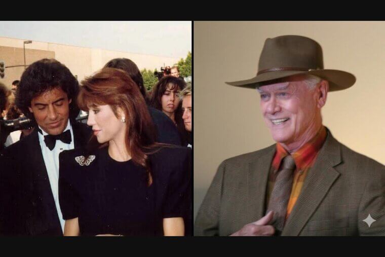 Victoria Principal & Larry Hagman: Victoria reportedly turned to Larry for business advice and support