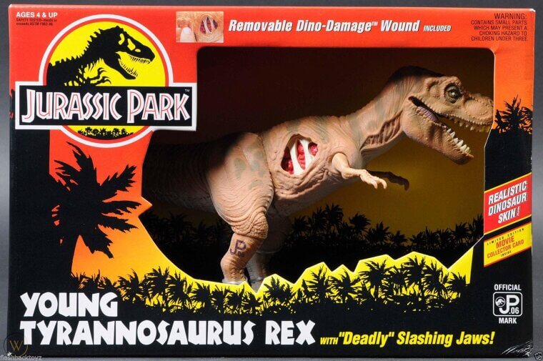 1990s "Jurassic Park" T-Rex (Kenner)