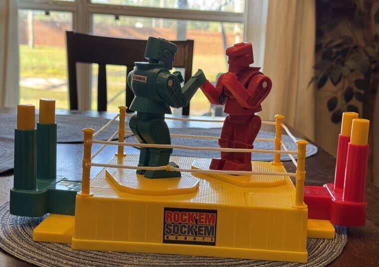 1960s Rock 'Em Sock 'Em Robots