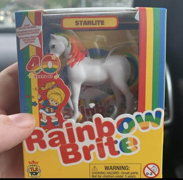 1980s Rainbow Brite "Starlite" Horse