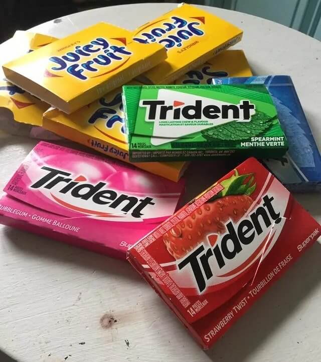 Stock up on Chewing Gum