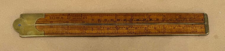 Vintage Folding Rules Made of Boxwood