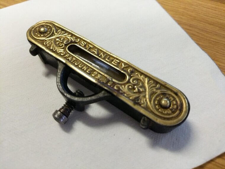Antique Levels With Original Brass Fittings
