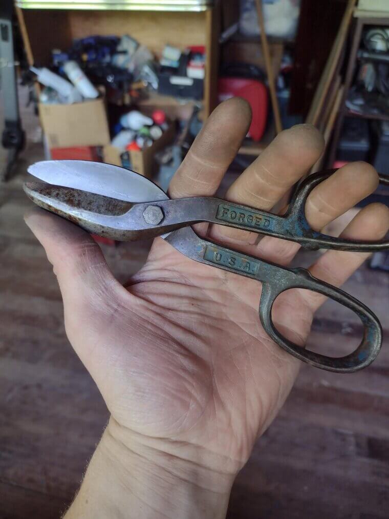 Old Tin Snips From Wiss and Other Brands