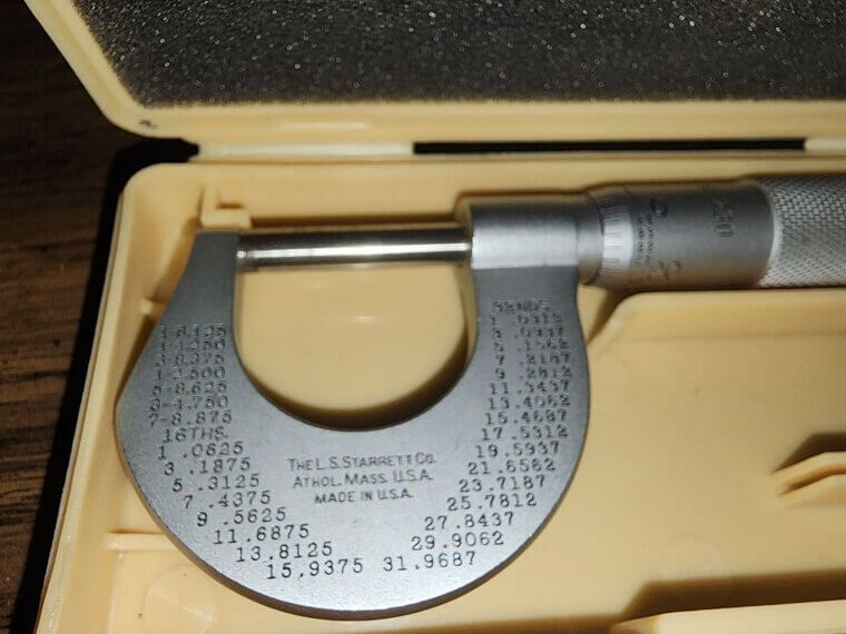 Pre-War Starrett Precision Measuring Tools