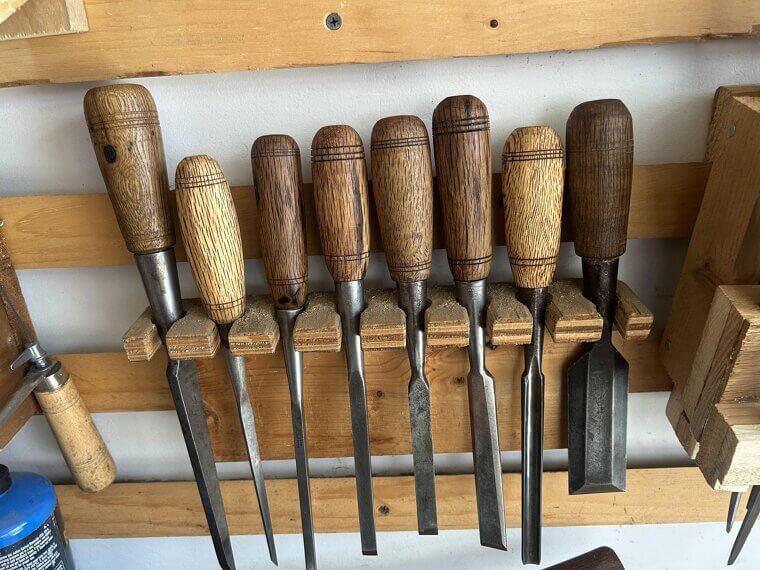 Vintage Socket Chisels in Original Sets