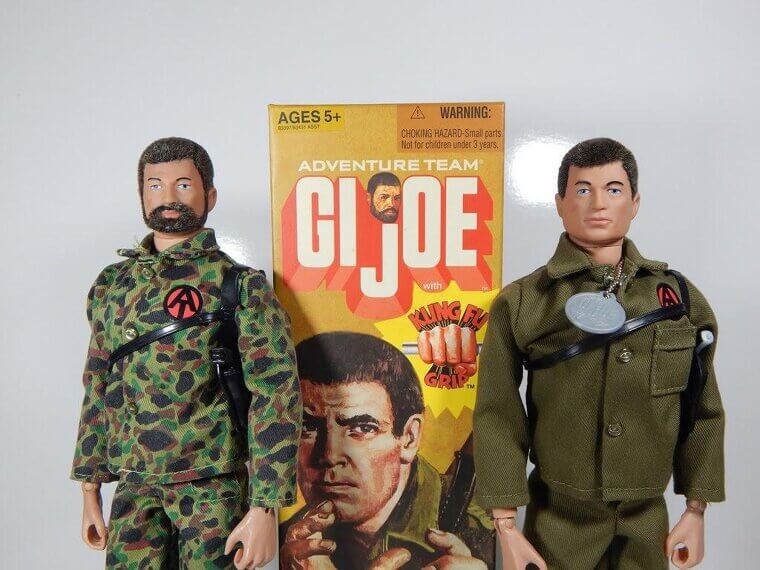 1960s G.I. Joe "Kung-Fu Grip" Figures