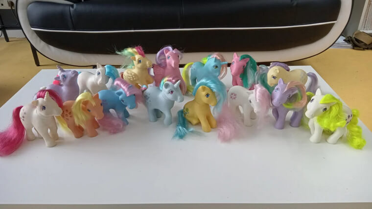 1980s My Little Pony "Greek" Variants