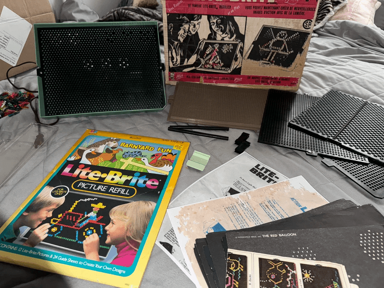 Original 1967 Lite-Brite Set